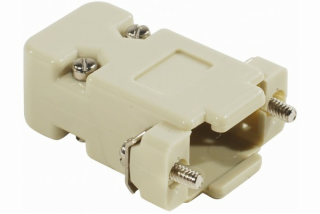 Capot SUB-D plastique à vis courtes
