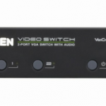 Commutateur 2 PORTS VGA + audio+ RS232 aten VS0201 300MHz