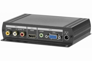 Convertisseur RCA/BNC vers HDMI/VGA