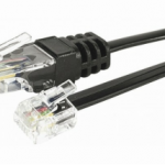 Cordon de raccordement téléphonique RJ11/RJ45