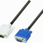 Cordon DVI vers VGA Single link 12 + 5