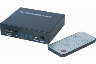 Switch HDMI 3:1 + télécommande