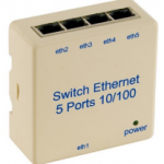 Switch 5 ports 10/100 pour rail DIN