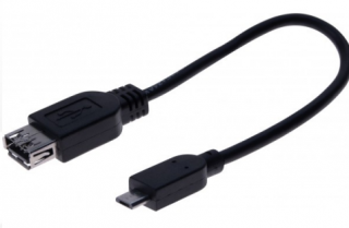 Cordon OTG micro USB Type-B