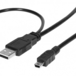 Cordon USB 2.0 double alimentation