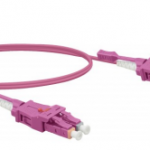 Fibre optique duplex UHD uniboot OM4 50/125 LC-UPC/LC-UPC  erika